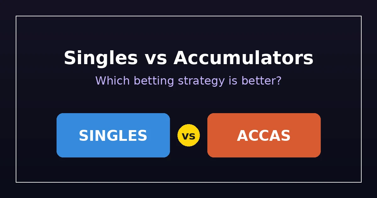Singles vs Accumulators: Which Betting Strategy Is Better?
